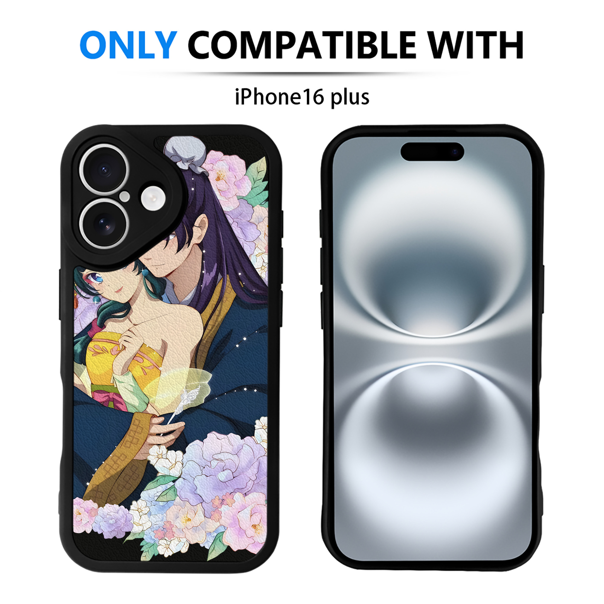 （画像用） 薬屋のひとりごと The Apothecary Diaries 【iPhone 16シリーズ対応】シリコンスマホケース（レザー調） 材質：シリコン